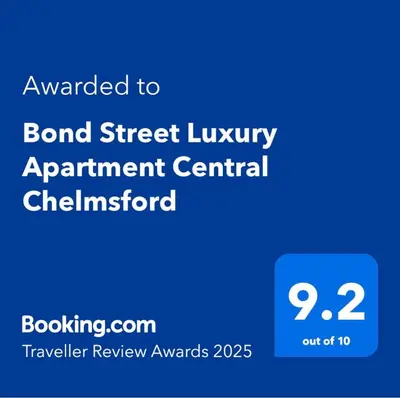 a screenshot of the bond street library appointment central clinometer at Bond Street Luxury Apartment Central Chelmsford in Chelmsford