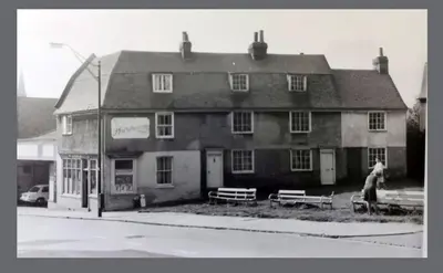 a black and white photo of a large building at Very best location - Luxury boutique apartment by river and historic city centre in Cambridge
