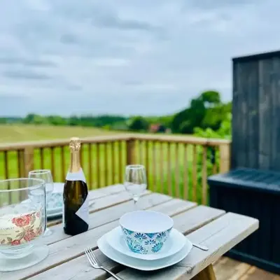 Unique Suffolk Cabin with Countryside Views