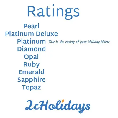 a poster for a holiday party with the words rentals pearl platinum delphine platinum at Stunning Lodge With Full Sea Views At Coopers Beach Holiday Park Ref 49019S in East Mersea