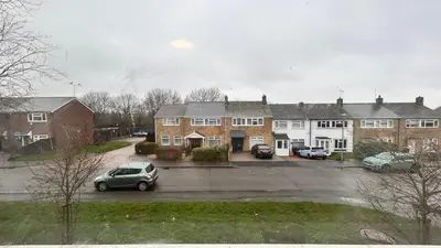 a house with a car parked in a parking lot at Cozy Guest Room in Basildon with Shared Facilities in Basildon