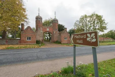 a sign in front of a building on the side of a road at 3 Bed in Great Waldingfield oc-ac2 in Great Waldingfield