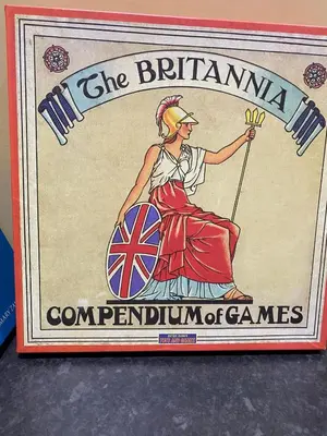 a sign for the britannian compendium of games at Suite near City, Science Park & Marshalls and close to Riverside walks in Milton
