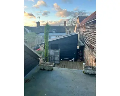 a view from the roof of a house at Two Storey Annex in Cottenham