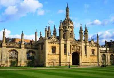 a large building with a tower on top of it at CENTRAL, newly refurb 2 bed flat with FREE PARKING in Cambridge