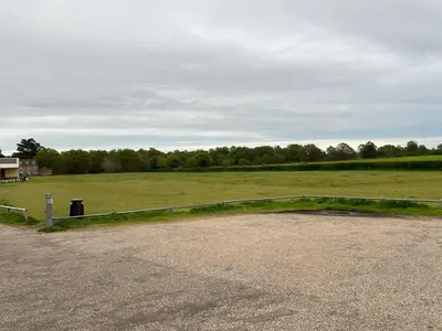 a pasture with a fence and a field with trees at The Grange Luxe2, 5 Bedroom House,Spacious,contractor,family,Internet,free parking,group,study,relocation,easily accessible in Ipswich,Kesgrave in Ipswich